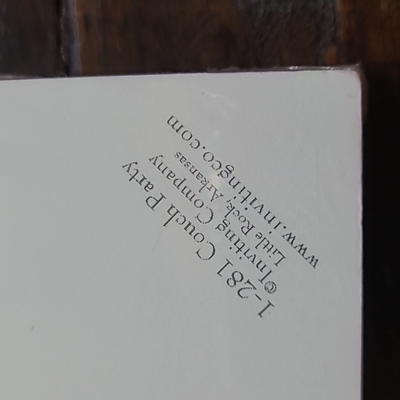 New Surprise Couch Party Invitations - Picture 4 of 5